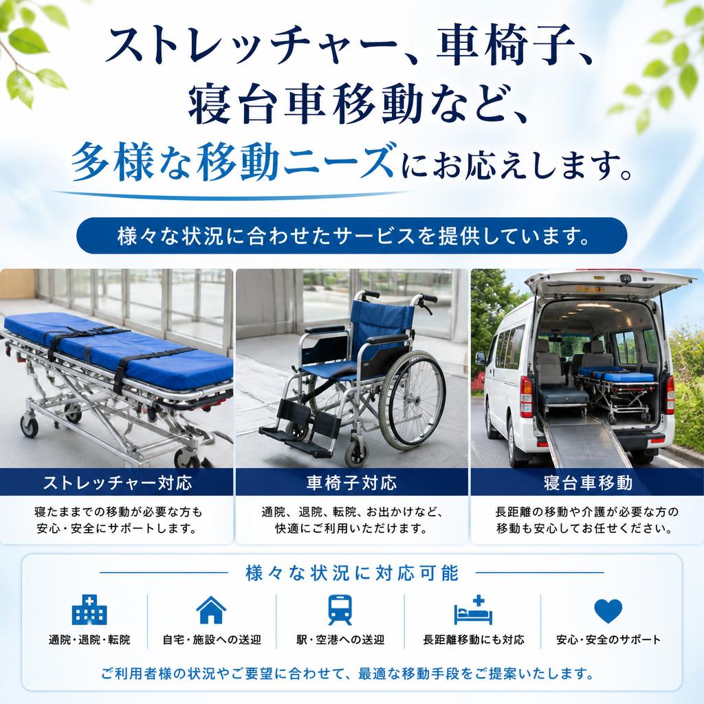 多様な移動手段