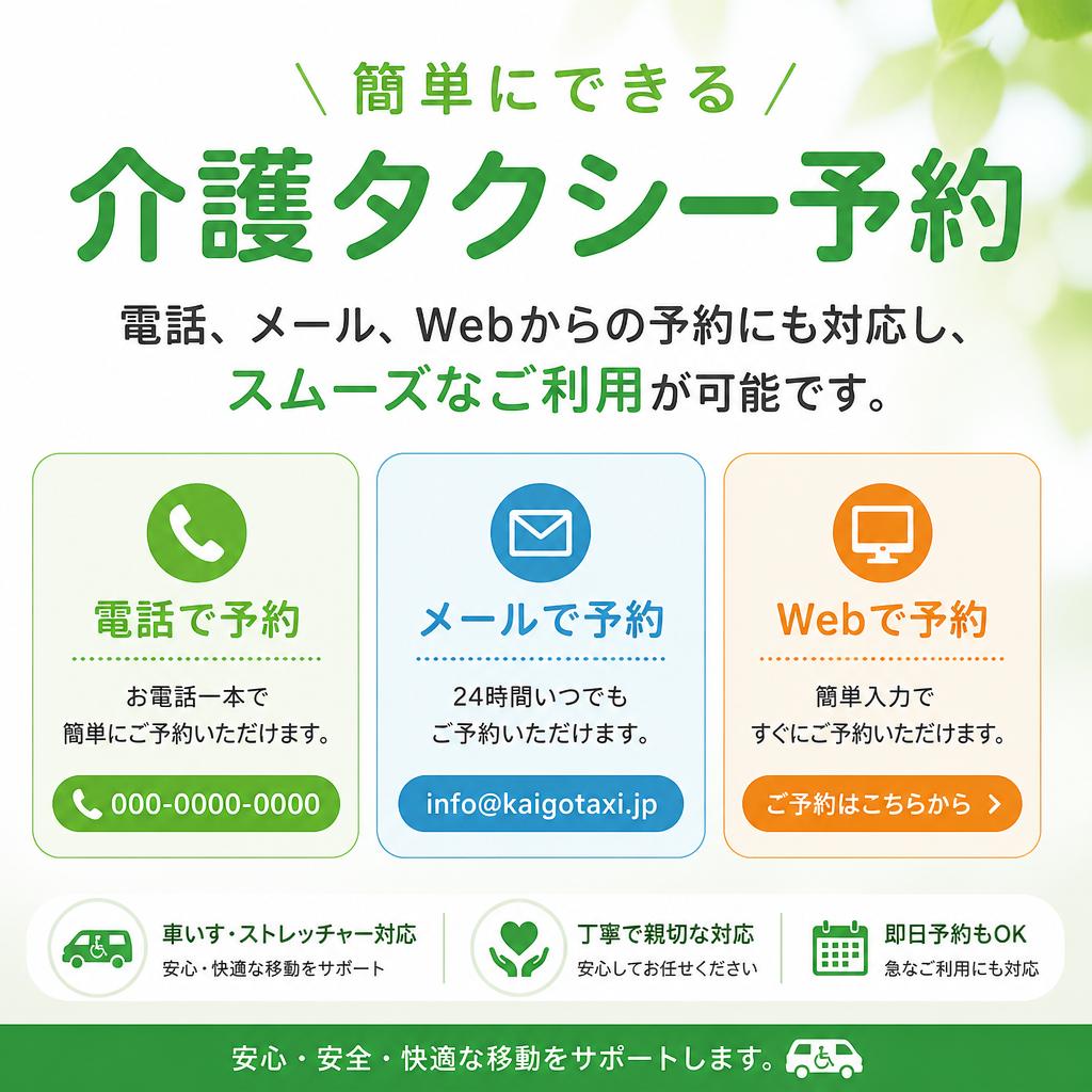 選べる予約方法