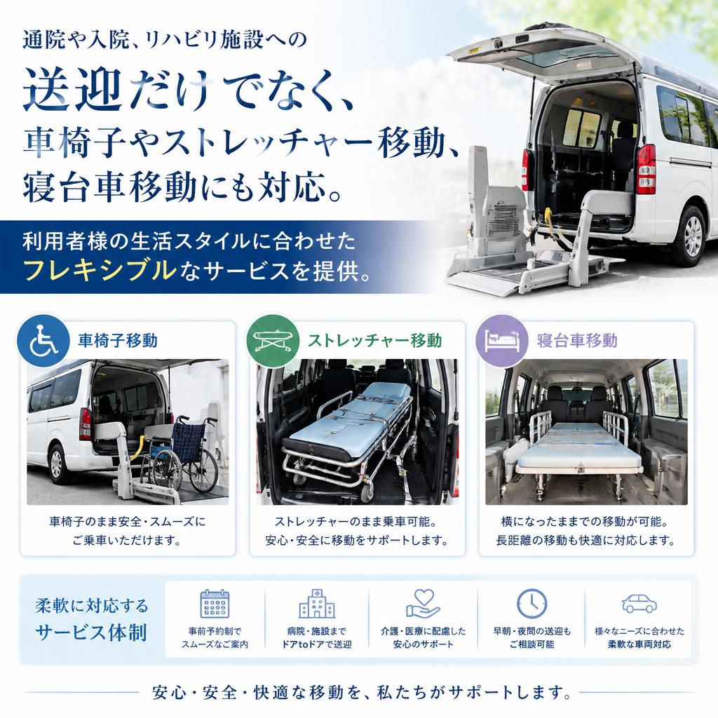 多様な移動ニーズに対応