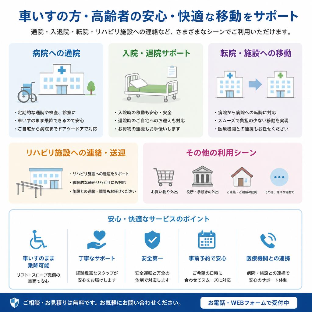 対象となる方と利用シーン