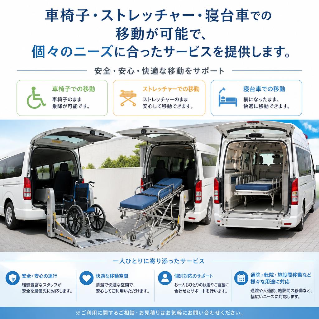 多様な移動手段
