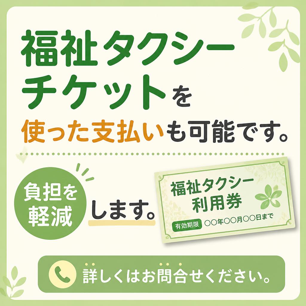福祉タクシーチケット