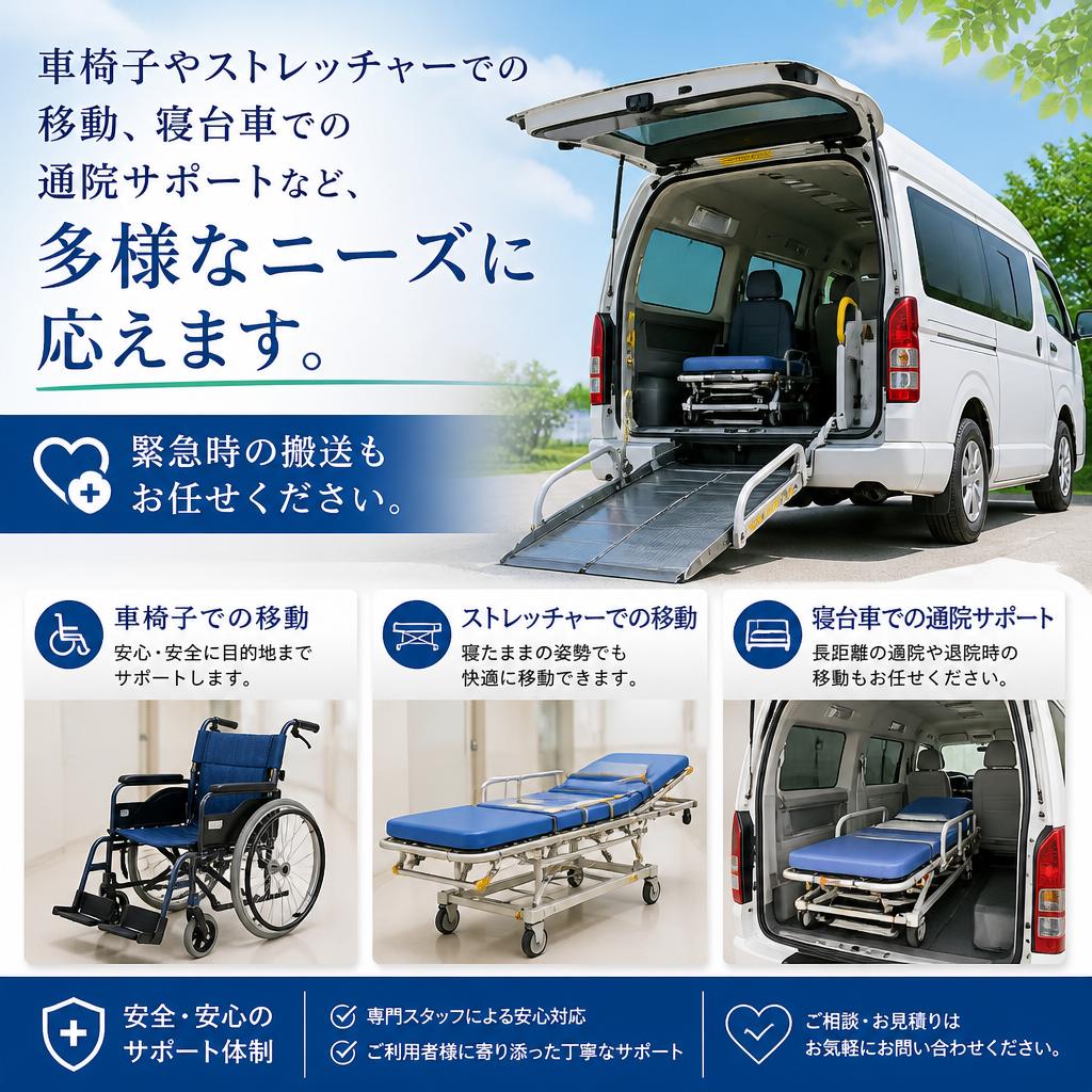 多様なサービス内容