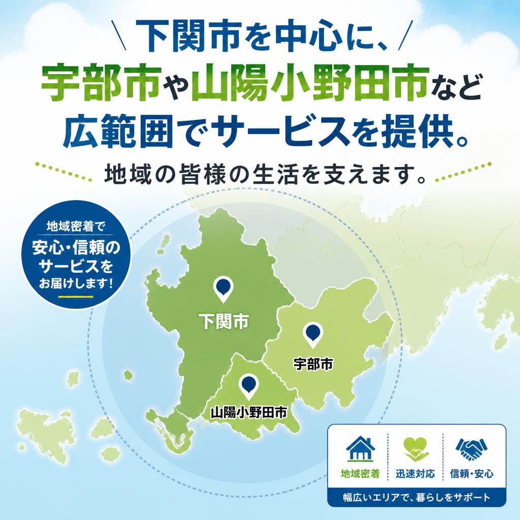 地域密着のサービス