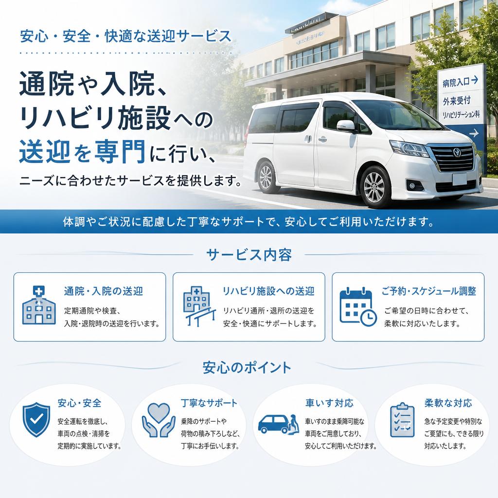 通院支援に特化