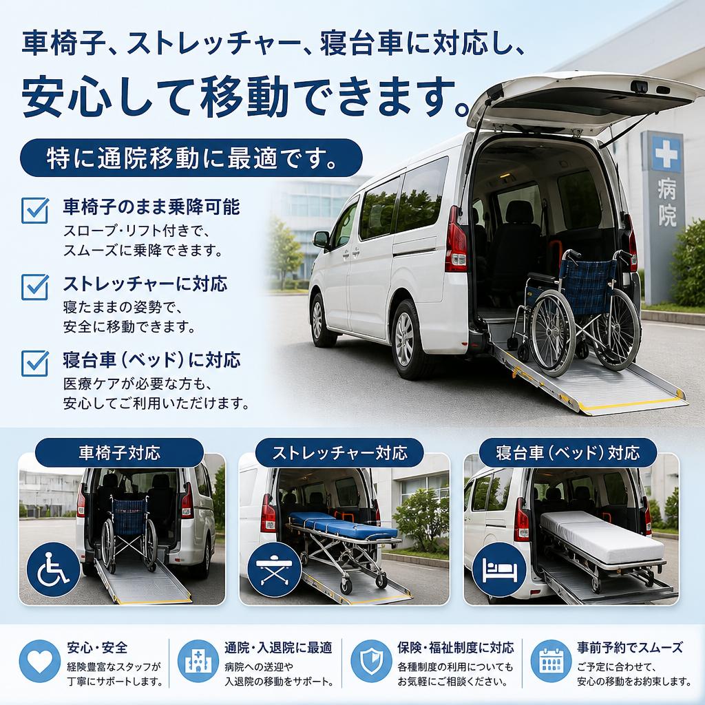 多彩な移動手段