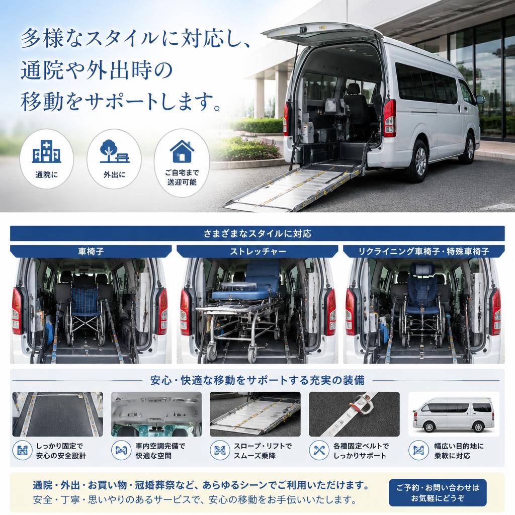 多様な移動手段